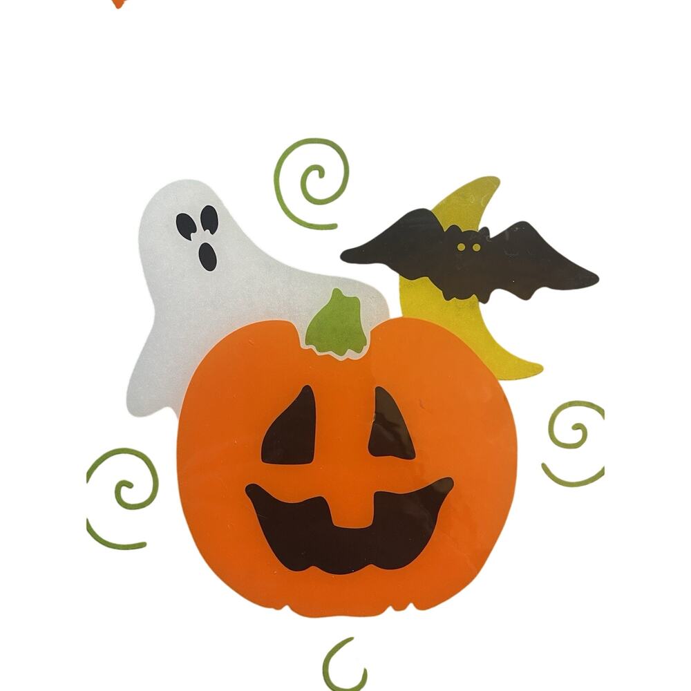 Princess House Glow On The Dark Halloween Tray & Tea Light Holder